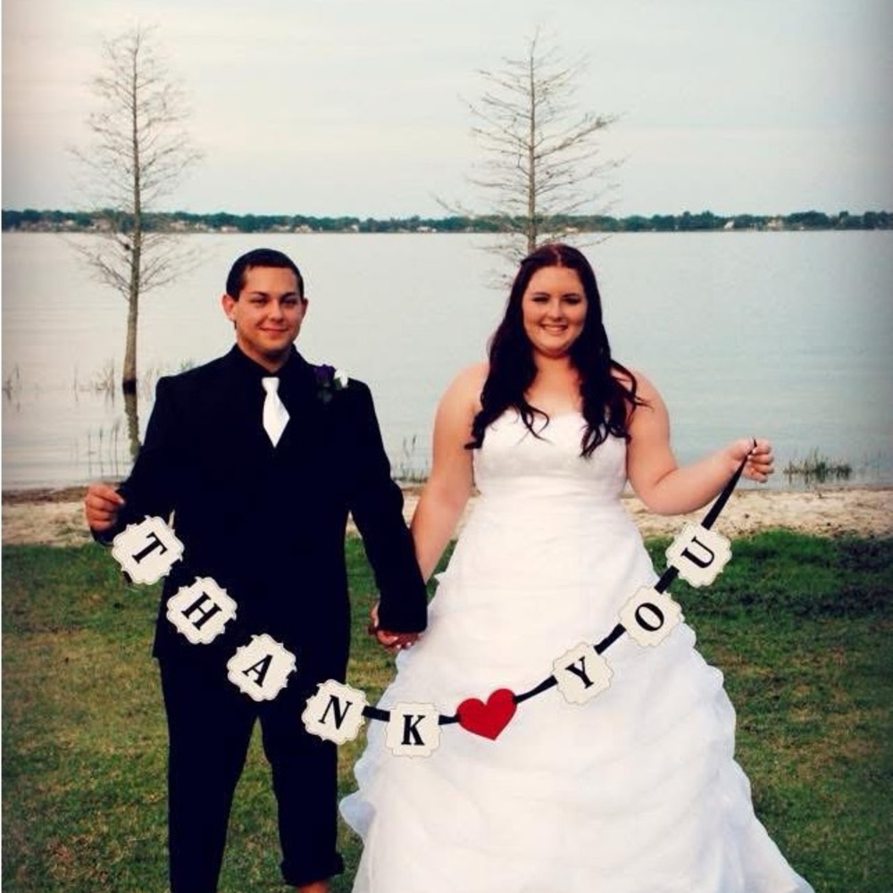 Elegant White Wedding Dress